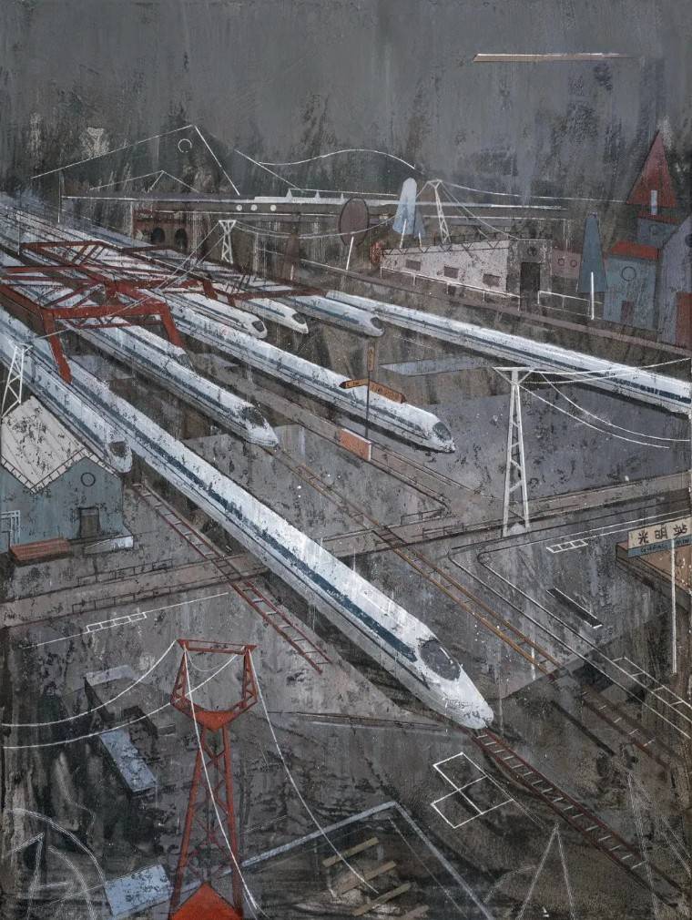 今日分享2022第九届中国北京国际美术双年展中国作品