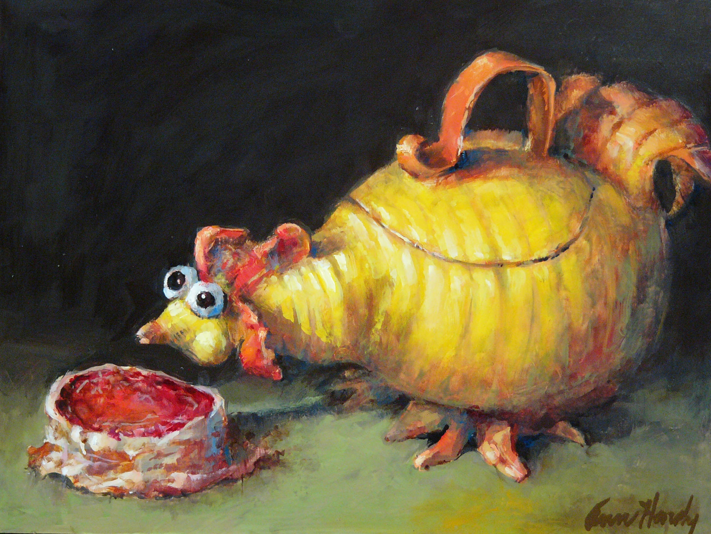 美国艺术家安哈迪的静物油画作品_手机搜狐网