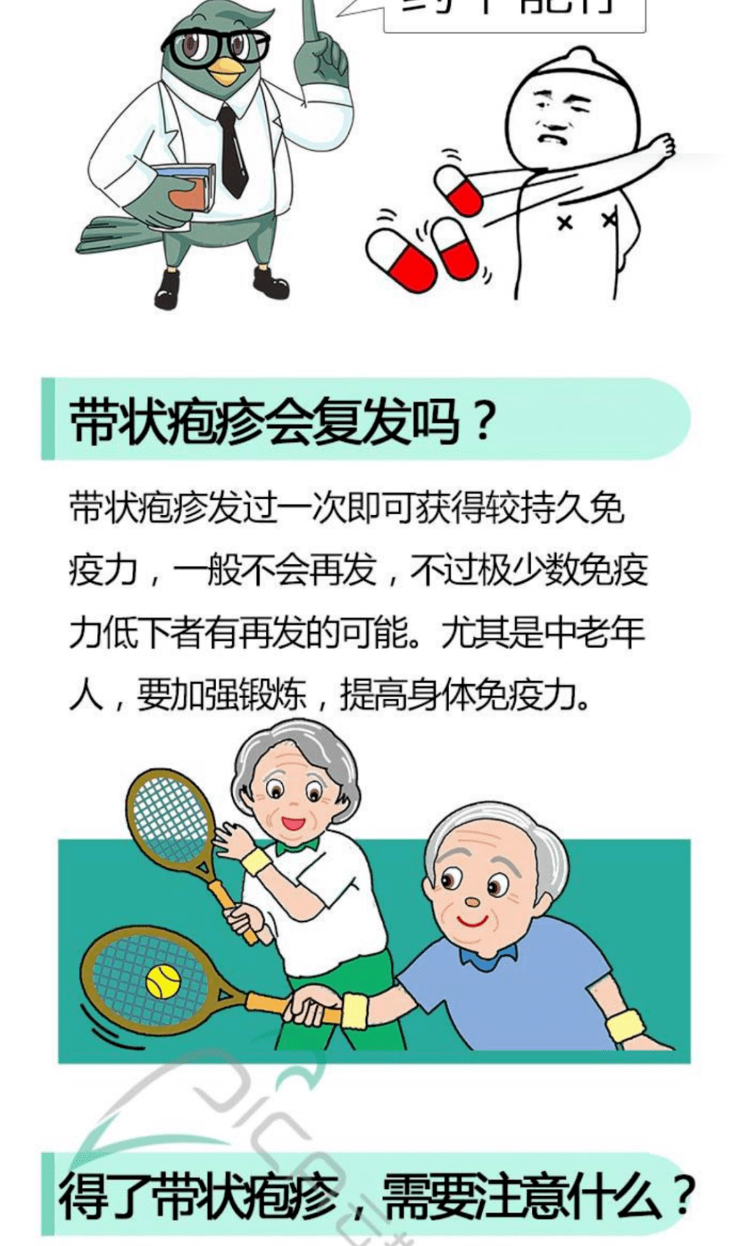 一图读懂带状疱疹