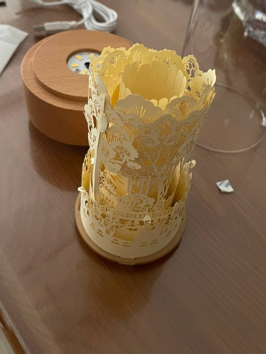 中国国家博物馆大观园全景纸雕灯