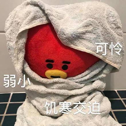 bt21拿刀表情包图片