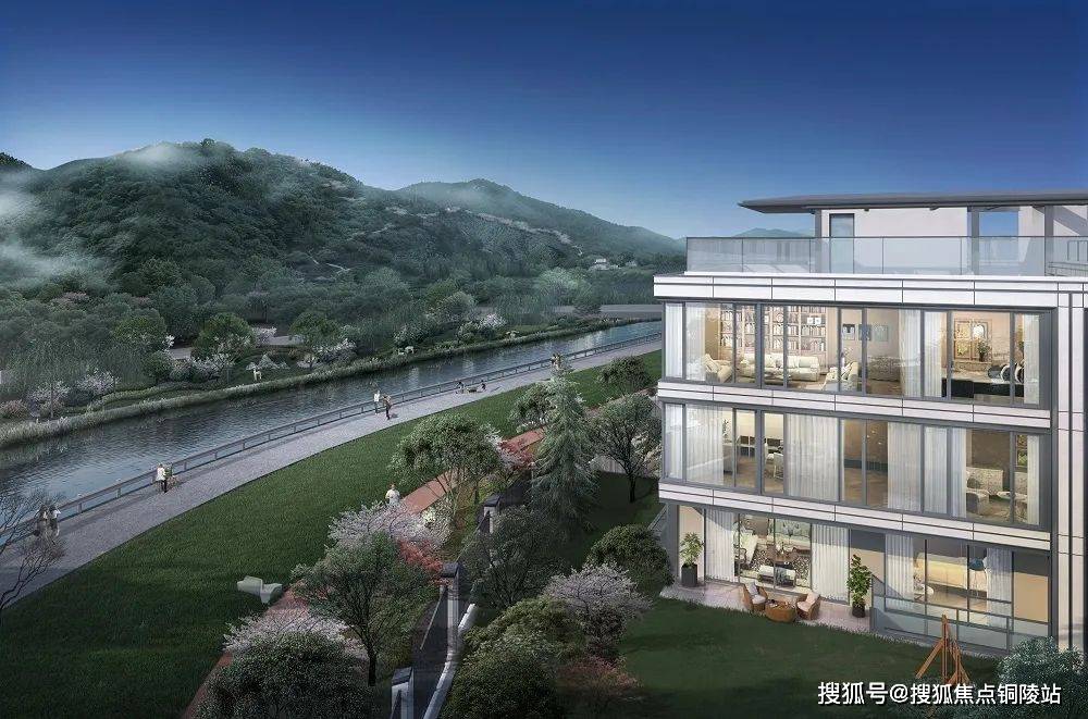 德清蓝城桂语兰庭洋房别墅图文解析_舞阳街_绿城_公园