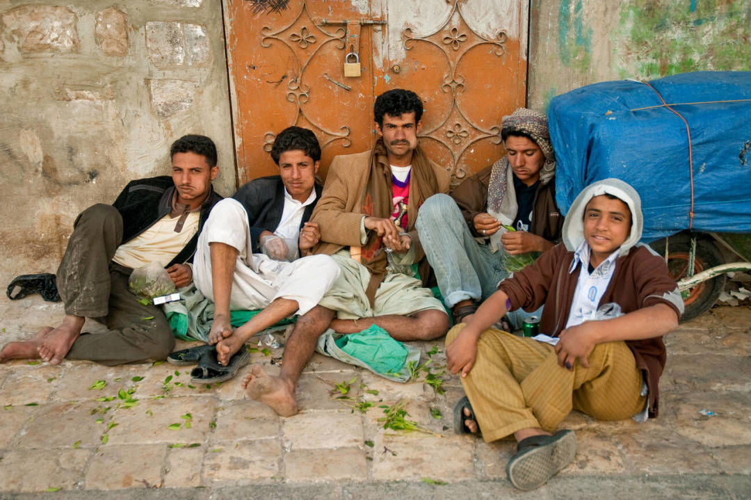 也门人全民吸毒的问题显然不是某个人,某个组织出来抗议能解决的事