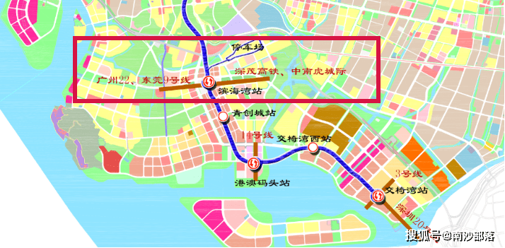 南沙22号线规划线路图图片