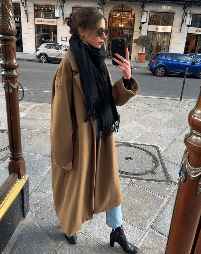 巴黎ins博主solenelara不同于传统浪漫法式的极简街头风格