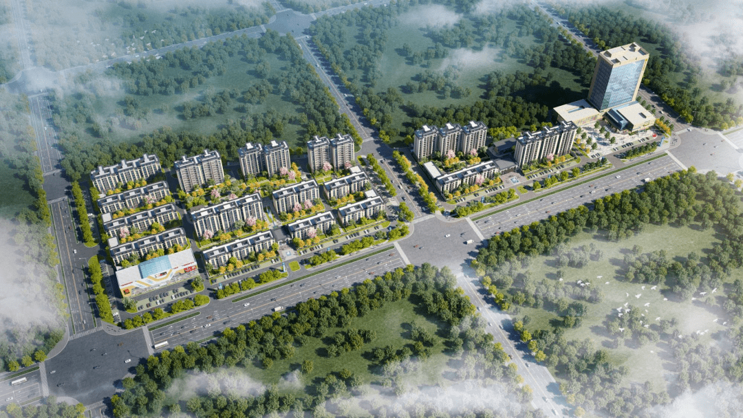 哈密上海新城梧桐花园城市之上的闲逸悠然