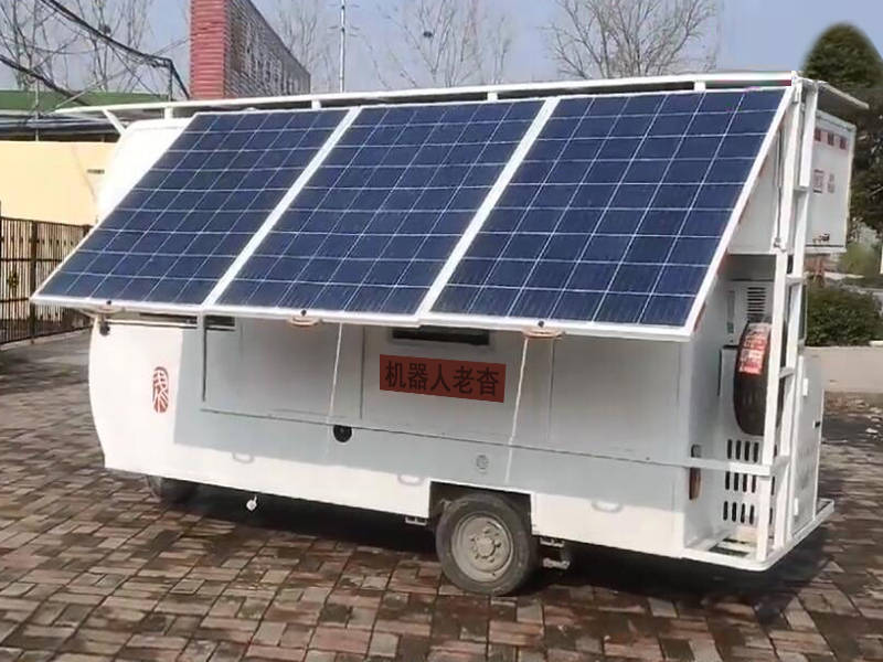 太阳能助力房车图片