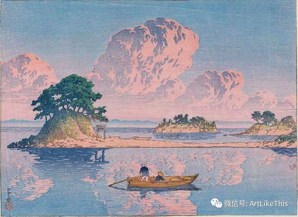 版画大师kawase hasui川濑巴水 旅情诗人