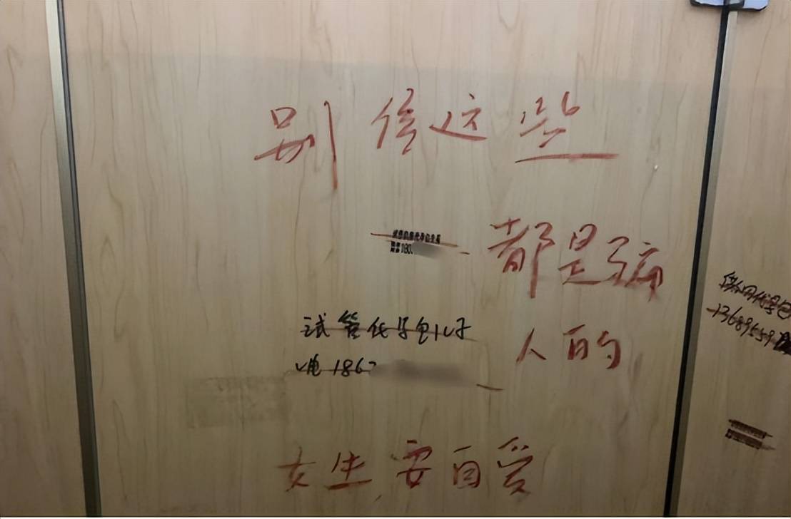 原创湖北女孩用口红抹掉公共厕所捐卵广告非法捐卵易导致不孕不育