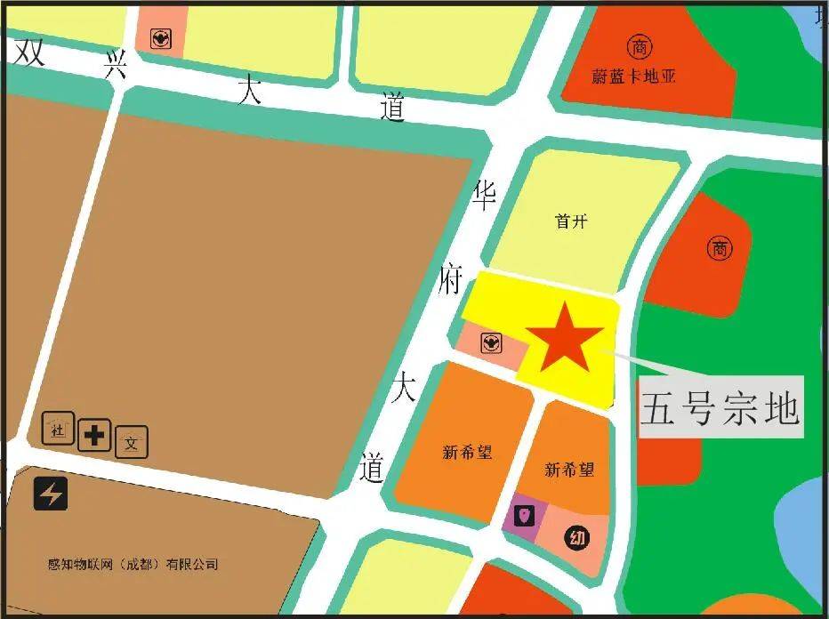 龍湖12000元/㎡收怡心湖,多地塊流拍_東昇街道_龍泉驛區_示意圖