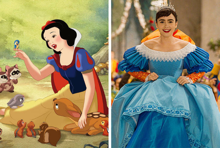 公主梦迪士尼真人秀黑白魔女和艾玛沃特森版美人