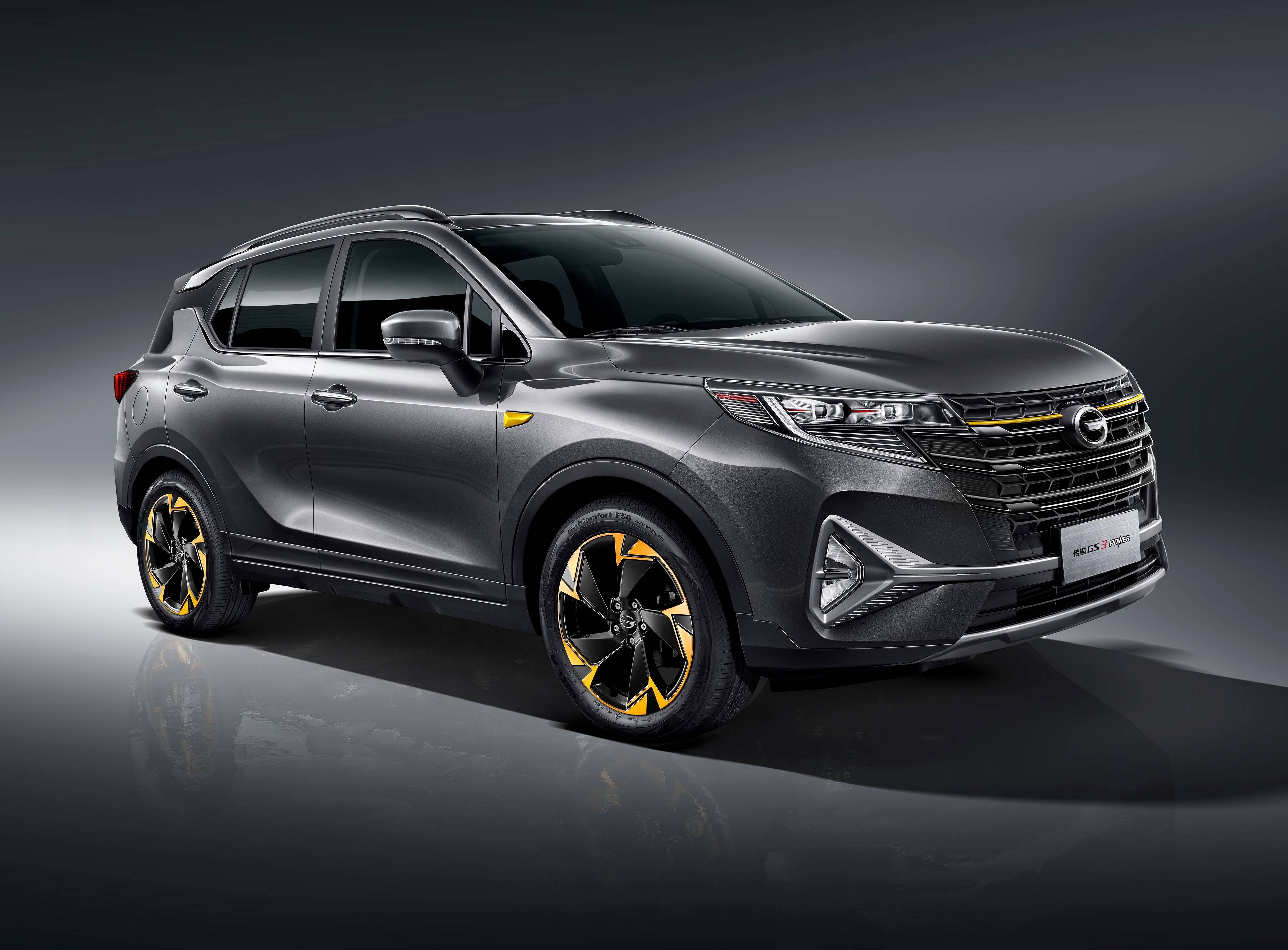 原创外形小改新款传祺gs3power官图发布配置升级