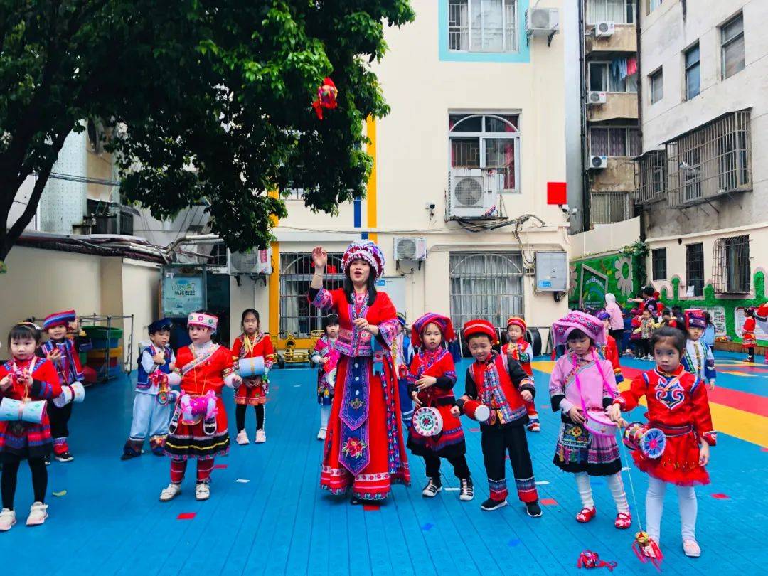 桂林市西城路幼儿园开展庆三月三主题活动