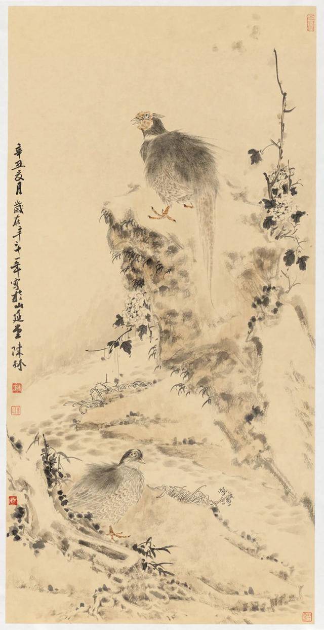 安徽泾县中国画名家陈林作品欣赏