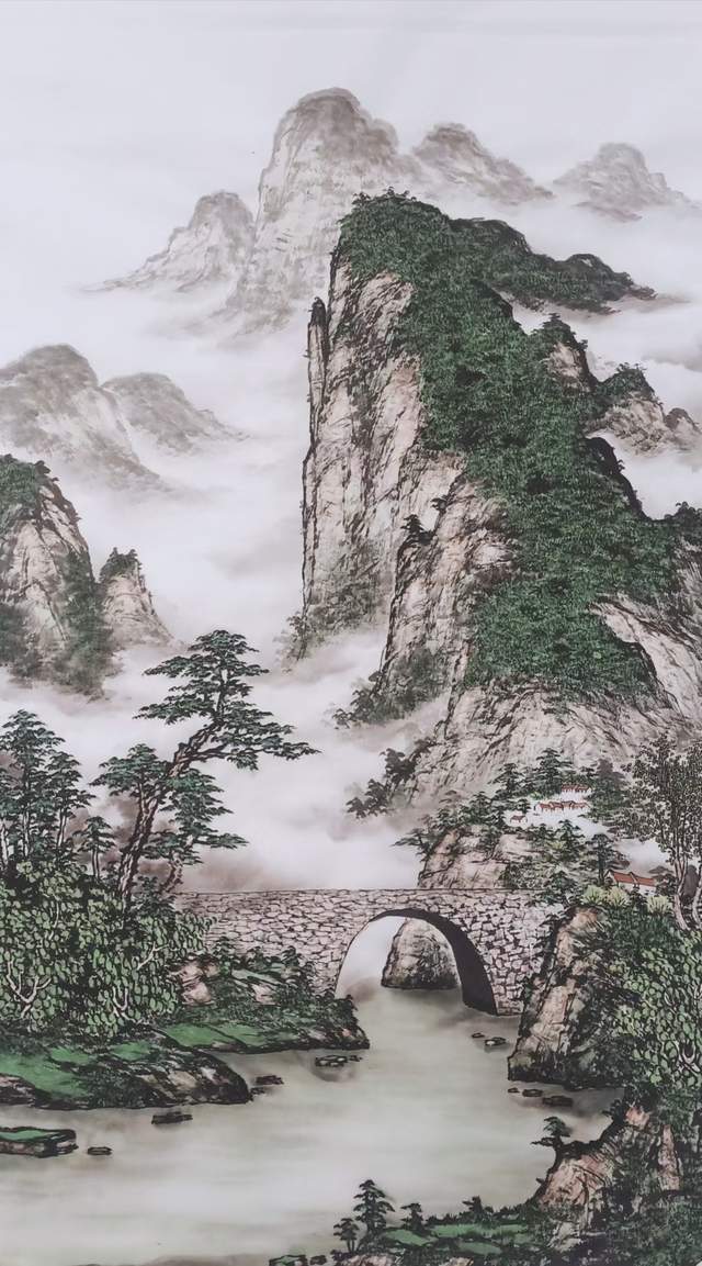 李再兴寄情山水画家