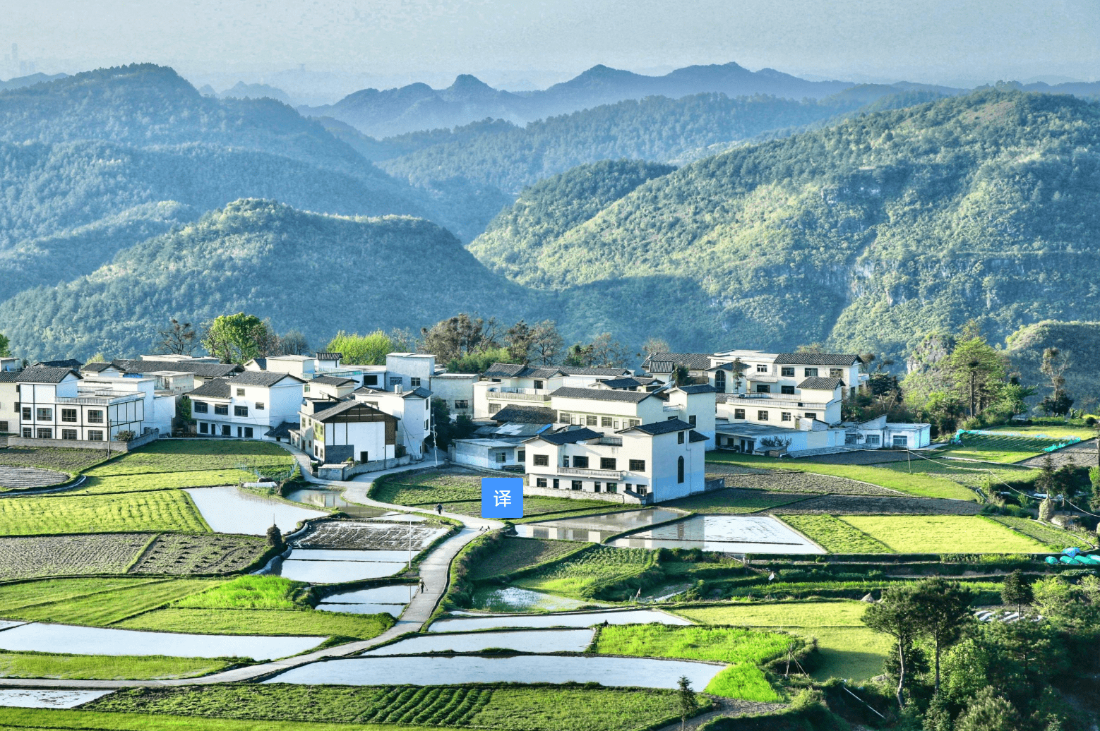 春赏贵州丨花溪石门村：田园间春意盎然