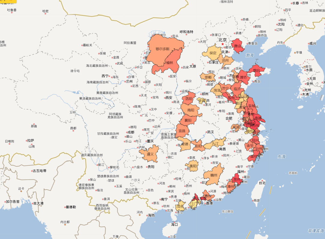 2021年中国普通地级市gdp50强榜单