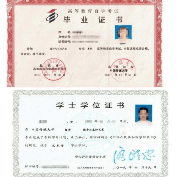 中国艺术研究院毕业证图片