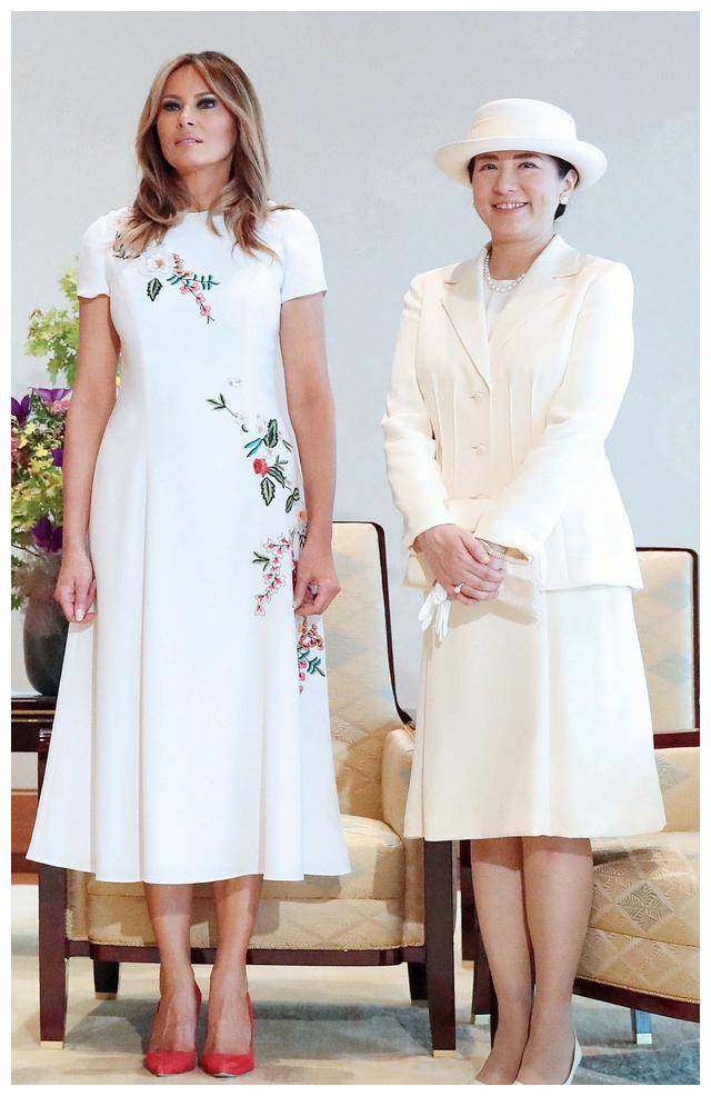 原创梅拉尼娅日本行服装清单4天6套约13万元美网友她穿得起