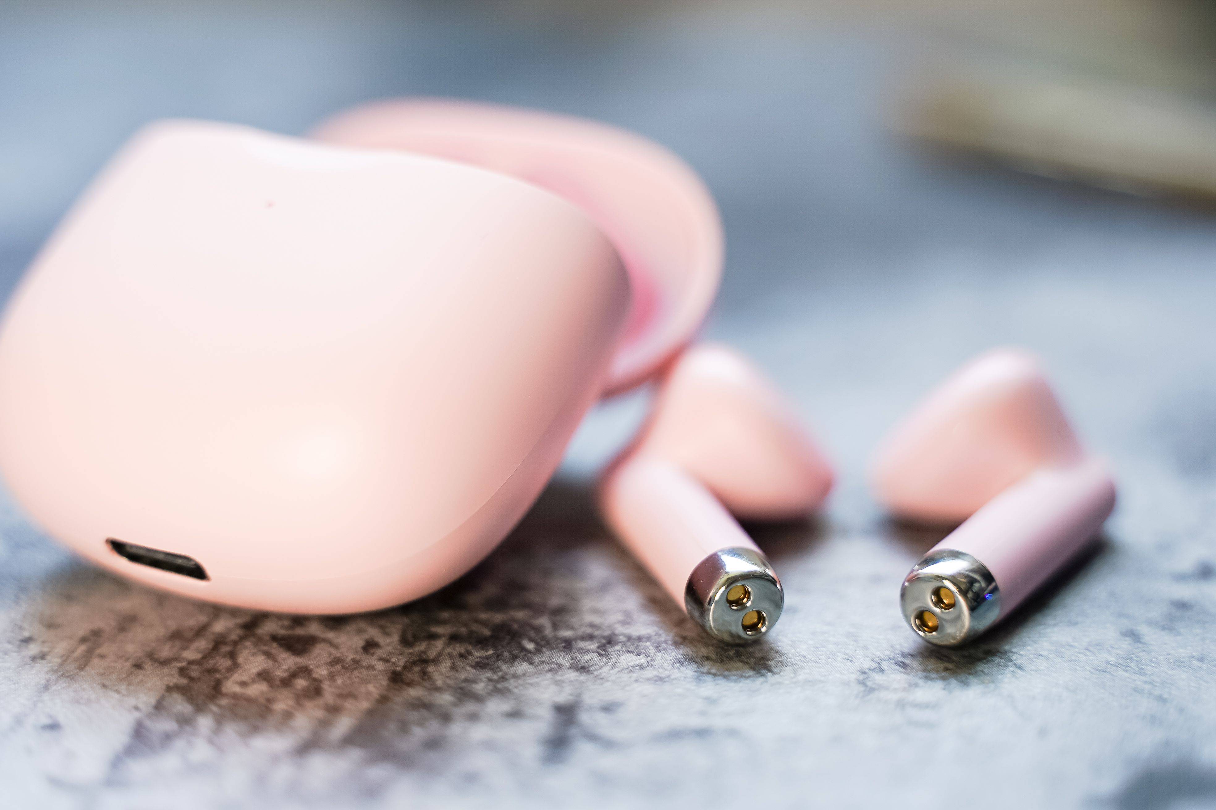 尊客x22粉色可爱系蓝牙耳机好看不贵就送她