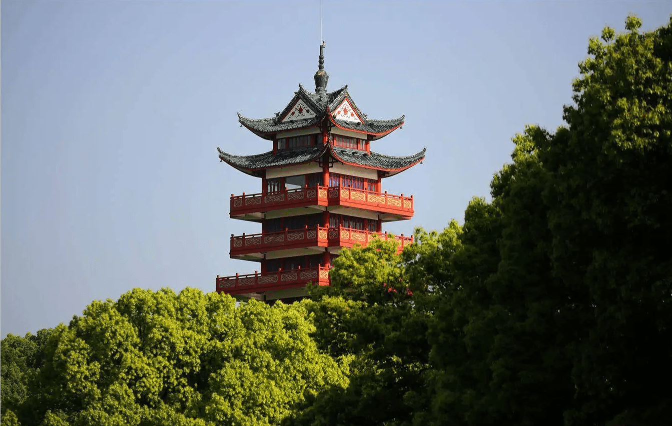 华夏人事东西文明:株洲神农公园里的神农阁(神州第一阁)