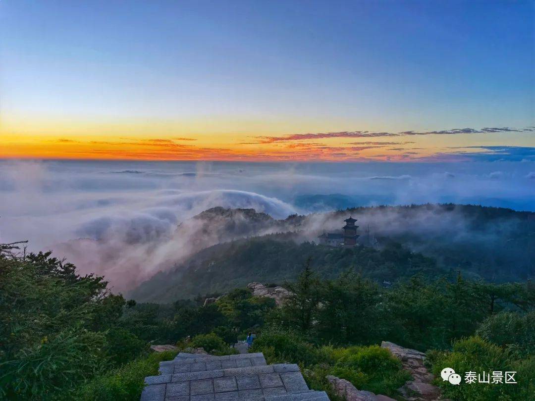 与泰山的春天不期而遇