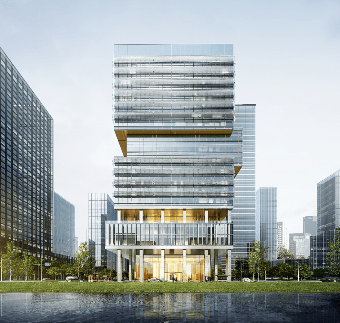 中海总部效果图刚完工不久的联想后海中心正在施工的腾创未来(腾讯)腾