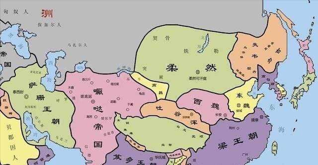 原创远征欧洲的蛇之族柔然