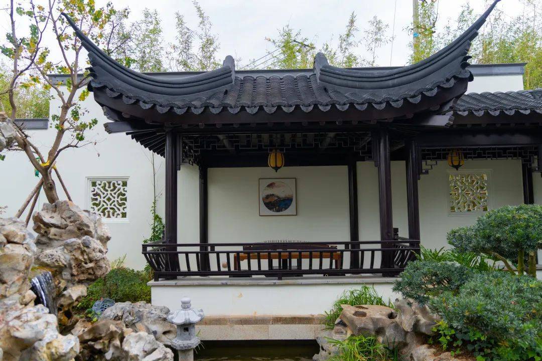 昆明别墅精装中式合院园林设计真的绝了