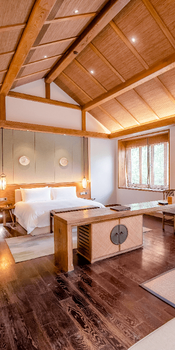 尼山书院酒店小院房型▲尼山书院山居园景房天光越来越长,心中早已