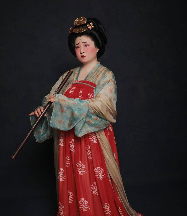 原创晚唐五代的妆容是什么样的很多人都喜欢第一种而我喜欢第四种