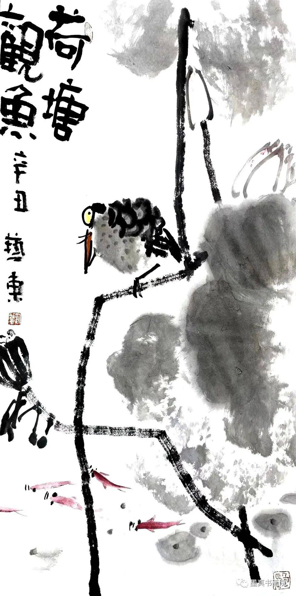 刘艺东国画作品"笔墨老到",刻画形象,落墨恰好,多处不多,少者不少