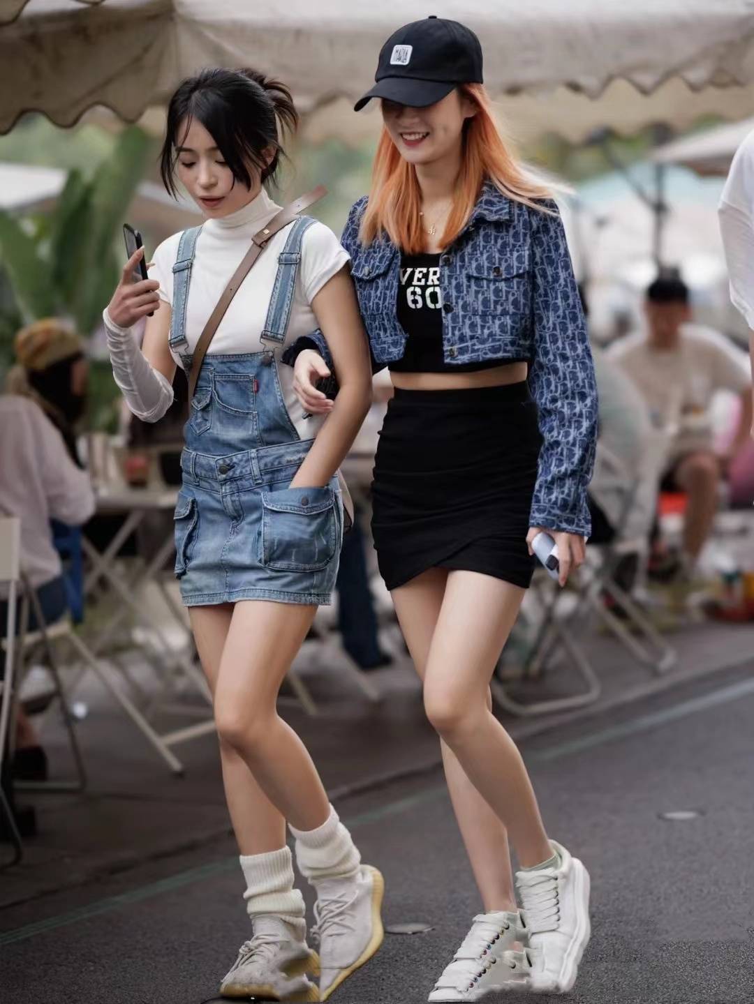 被重庆街头的小姐姐美到四个搭配思路给你触手可及的时尚