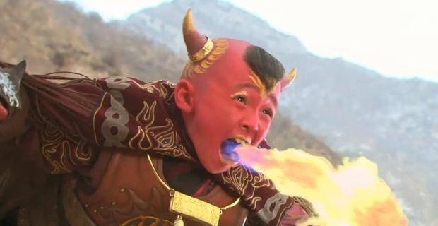 原创难怪红孩儿不敢呆在火焰山你瞧山下住着谁牛魔王早就望风而逃