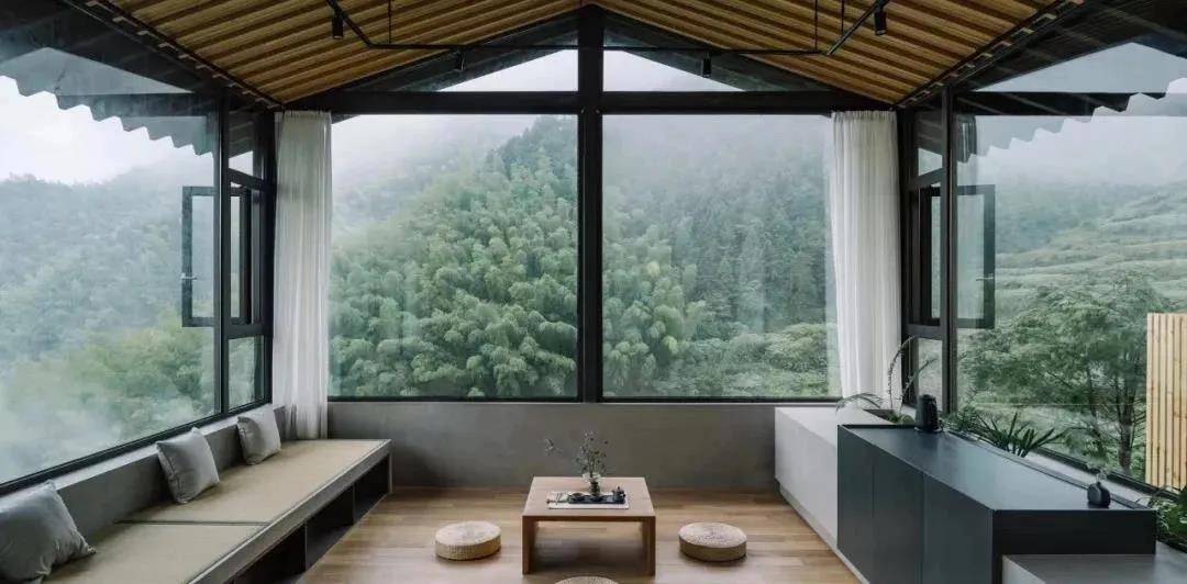 民宿门窗设计透过不同的窗看不同的风景