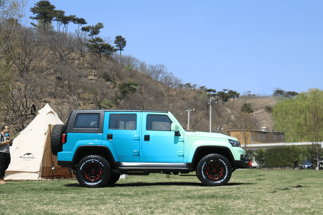 bj40刀锋英雄柴油版逃离城市 享受露营带来最原始的快乐_越野_北京