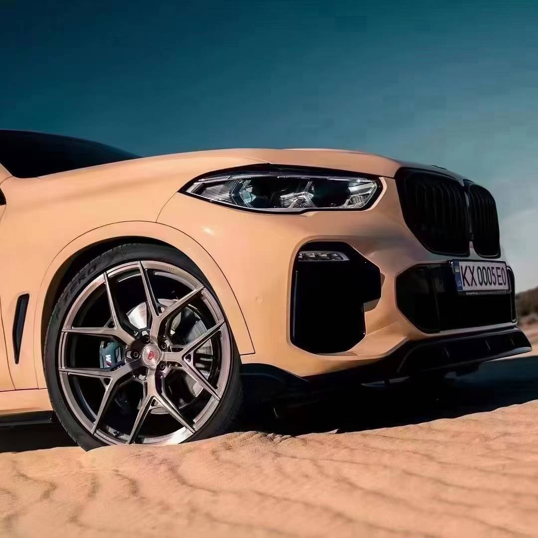 宝马skto改色膜amg沙漠风暴黄