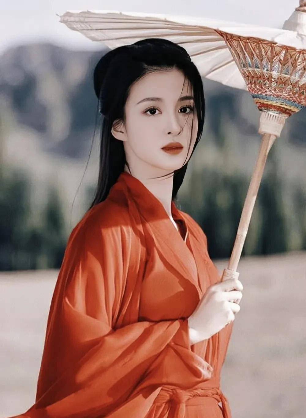 原创女明星汉服造型大赏国风古韵一见倾心这是谁家的小姐姐踏青出游啦