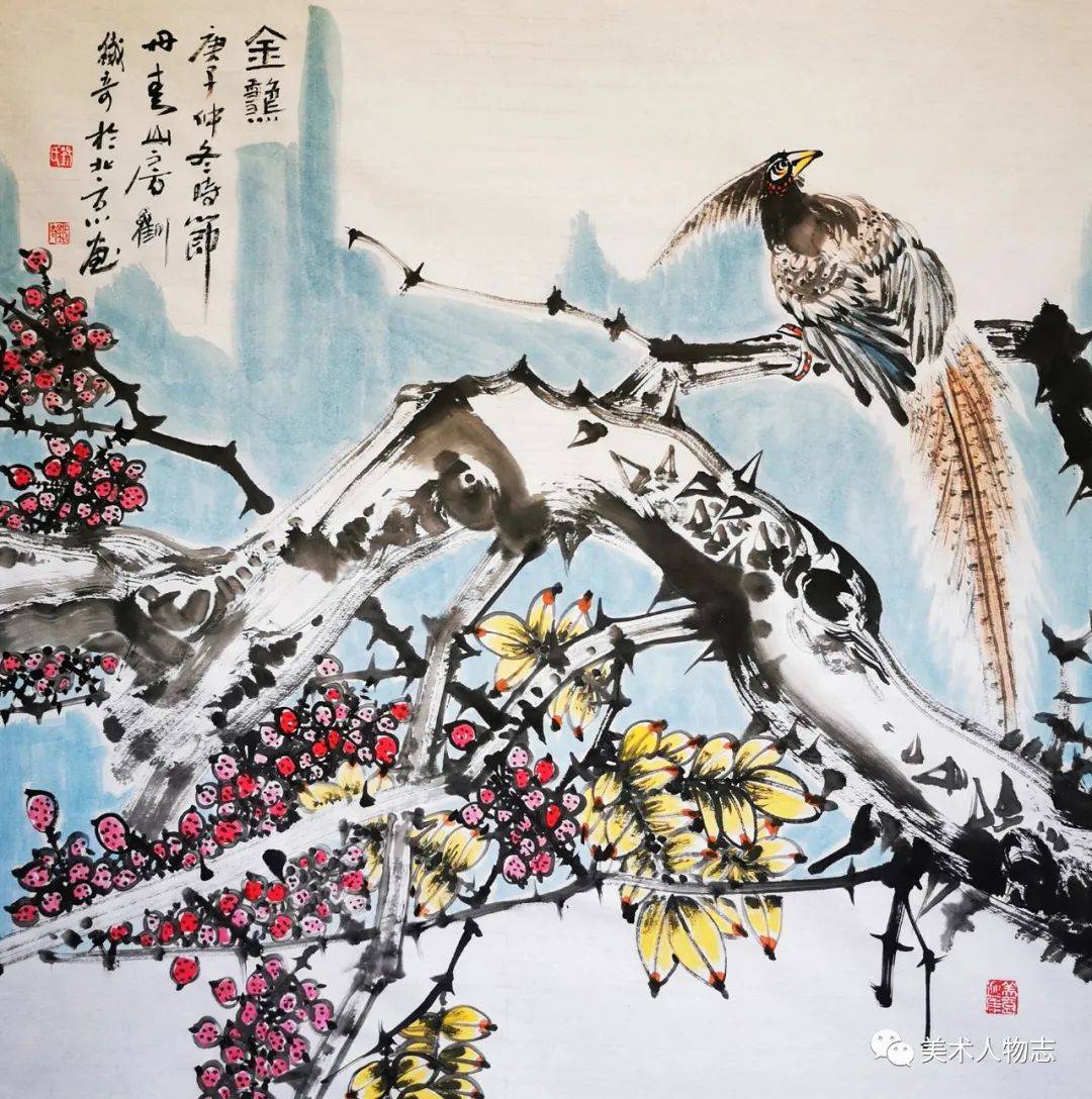 中国美术人物志签约画家刘铁奇作品赏析