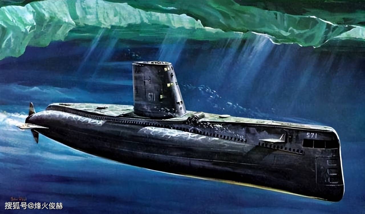 美国鹦鹉螺号核潜艇图片