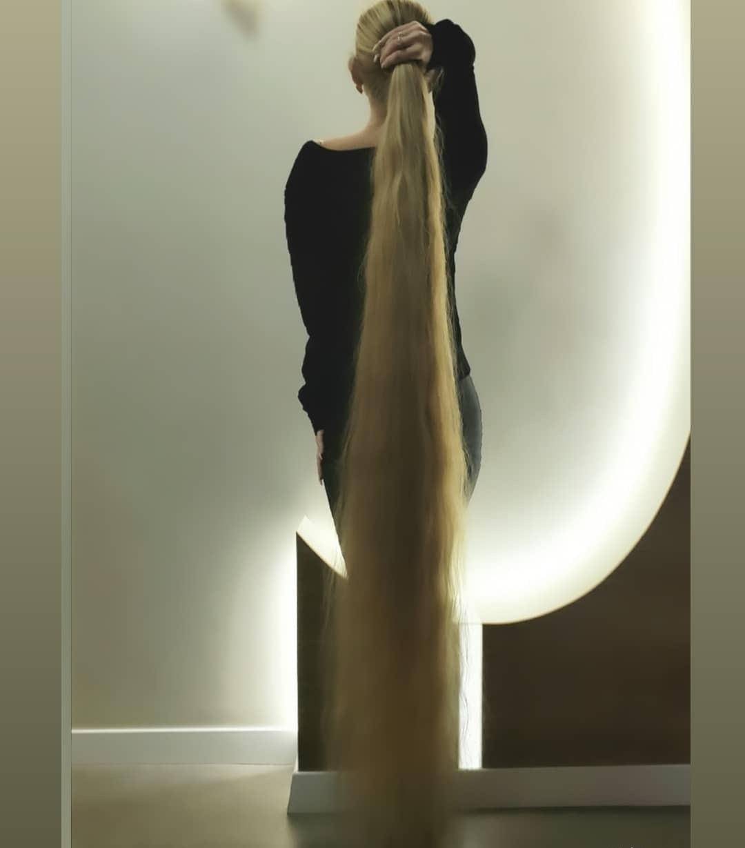 8米长发这个现实版长发公主美成仙