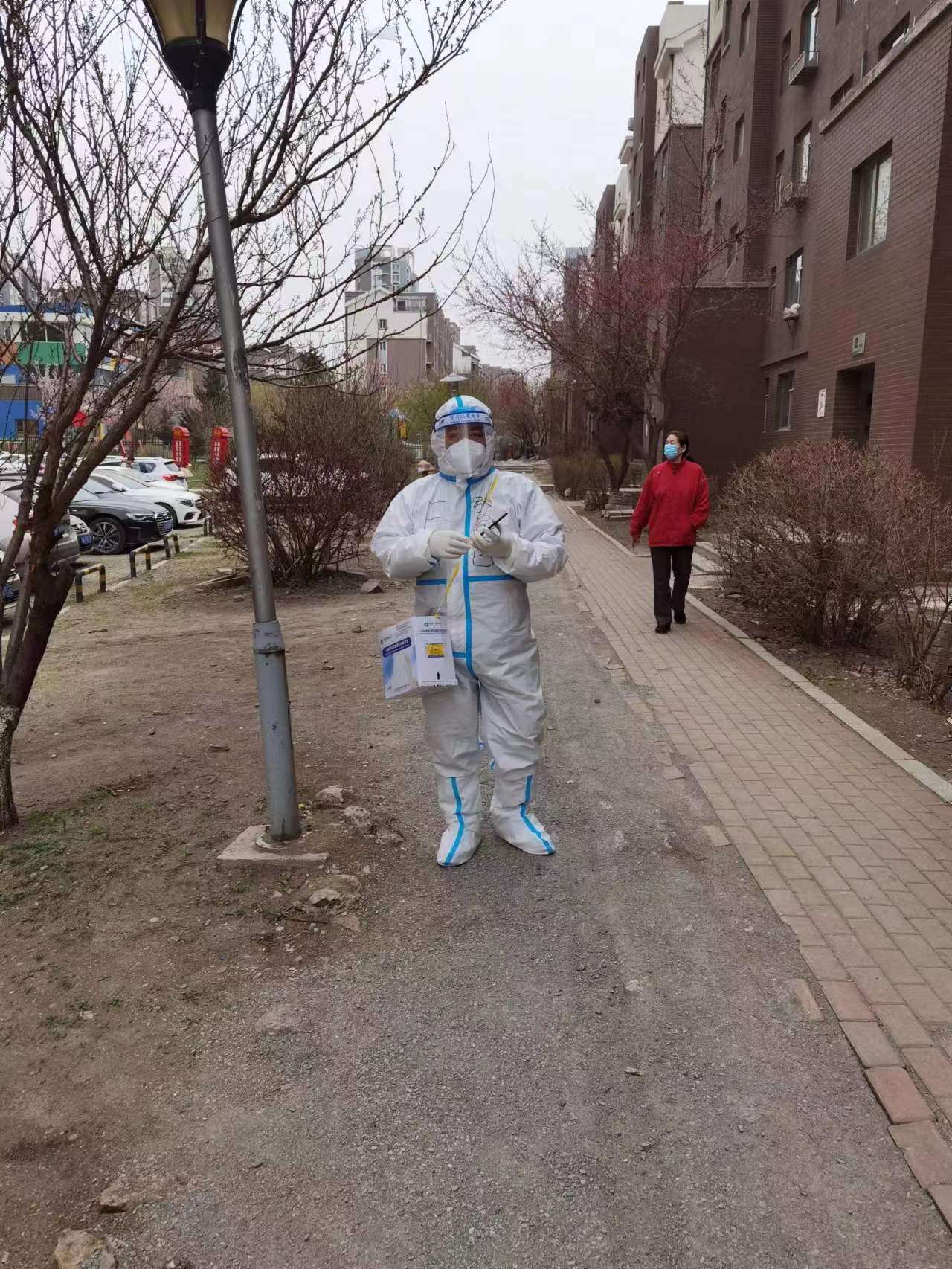 致敬长春东田青年城志愿者核酸检测e组同心抗疫 感谢有你