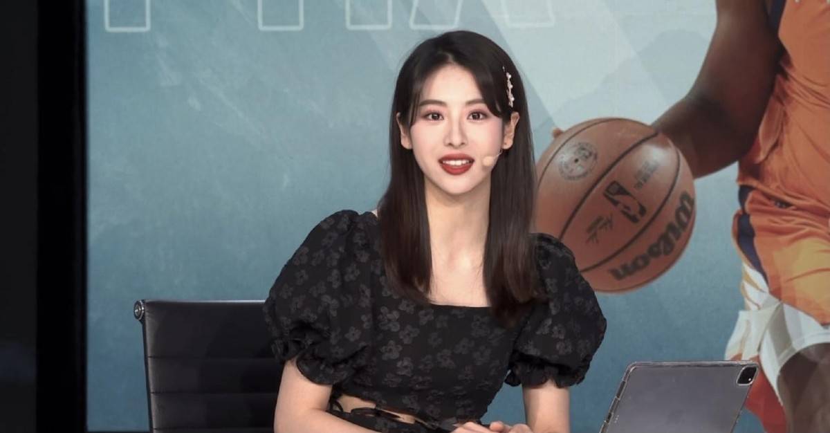 原创李秋瞳近况24岁新晋nba女主播学霸兼校花来自广东像明星