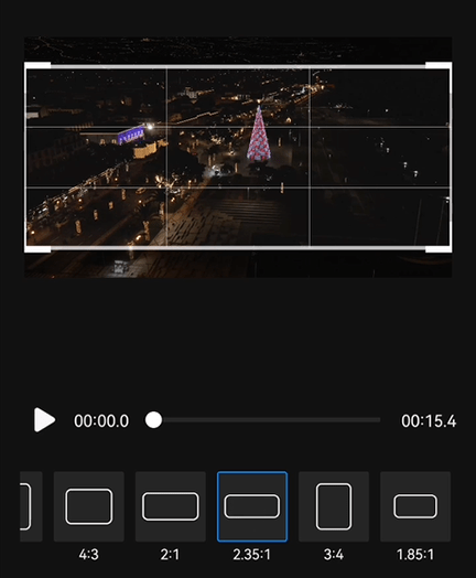 视频画面如何裁剪?用ev录屏,手机也能轻松一键裁剪_进行_尺寸_平台