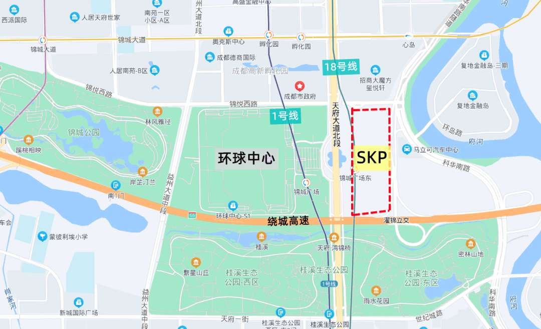 期待已久的成都skp项目又有新进展了预计下半年开业