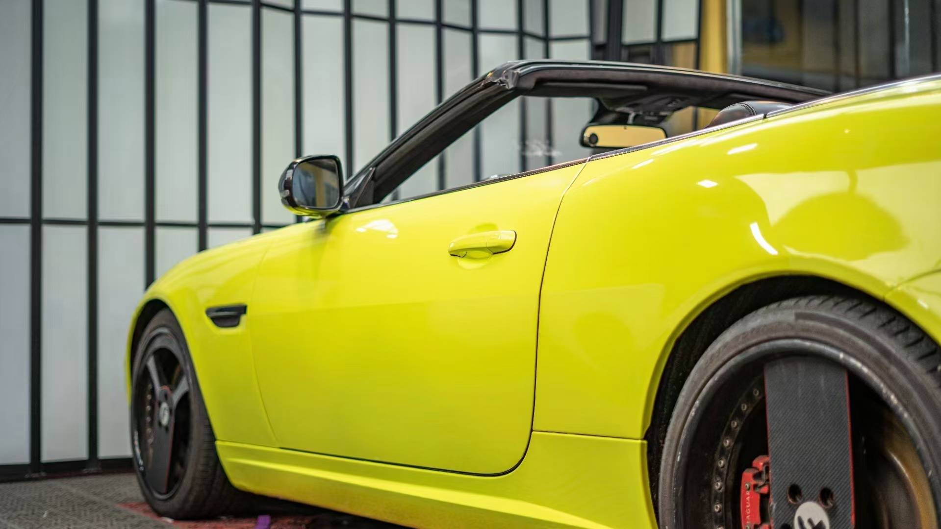 捷豹skto改色膜圣保罗黄