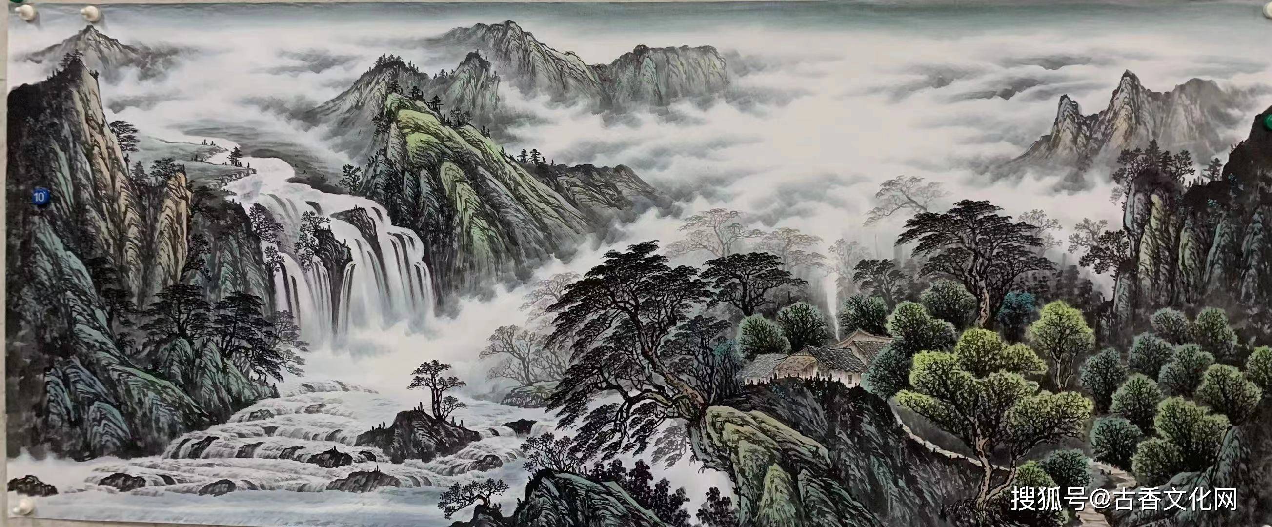 中国当代山水画名家木子白