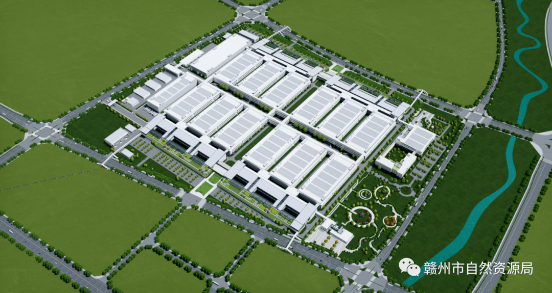 官宣富士康赣州工厂效果图公布