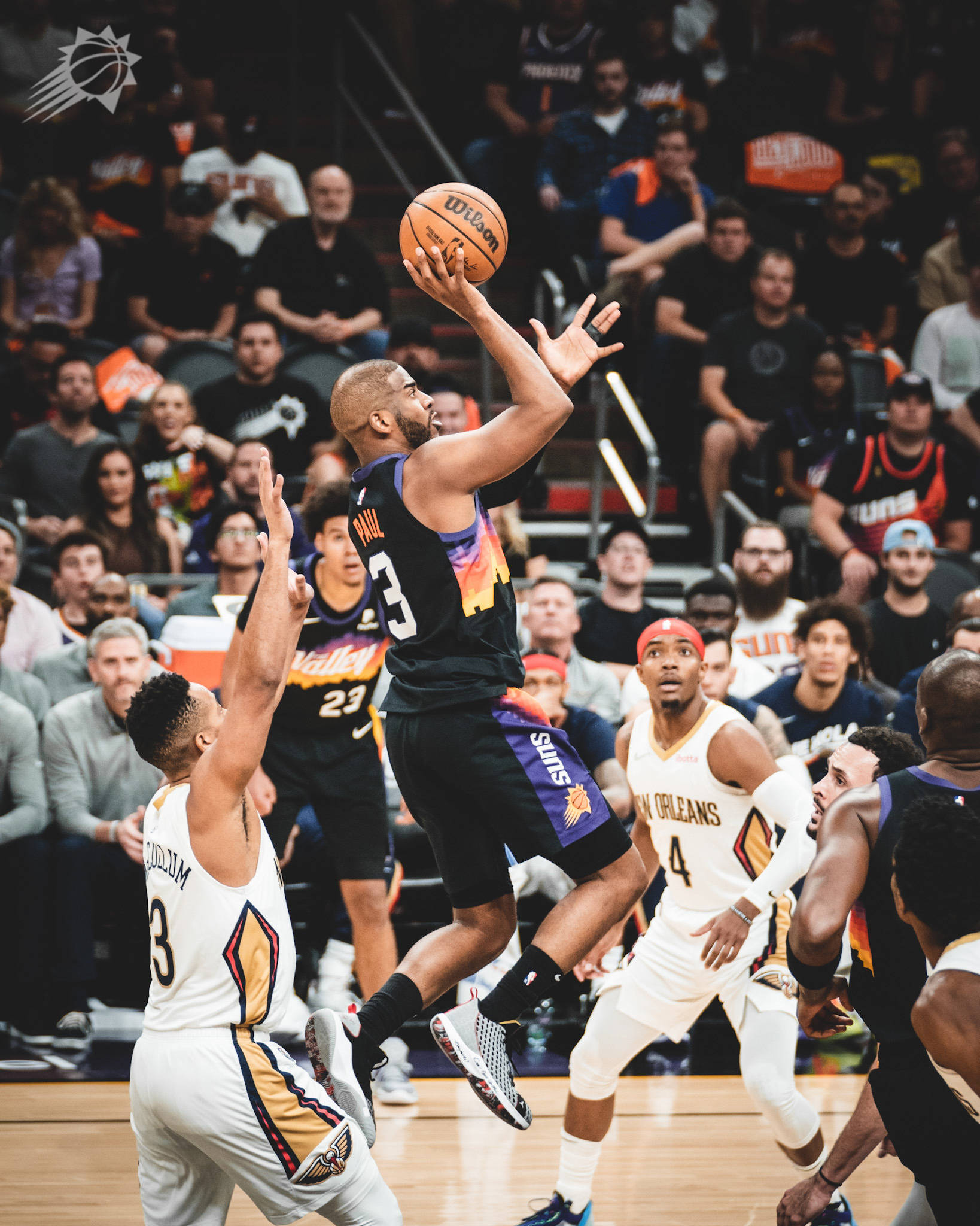 保罗22611带队拿下天王山之战太阳回暖布克可以安心养伤了