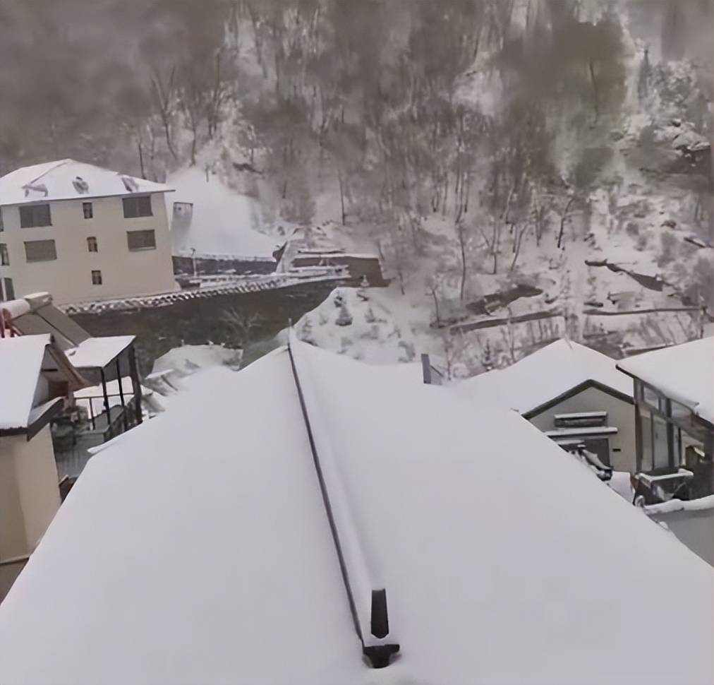 夏天和冬天相遇了北京出現四月飄雪一夜穿回冬天